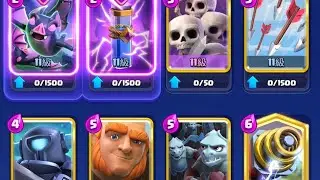 【電磁炮牌組1】小皮胖車！Clash Royale 皇室戰爭