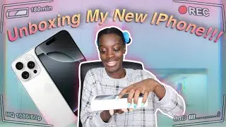 Unboxing My New📱iPhone 16 Pro Max *White Titanium*!!!