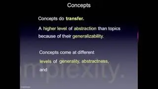 Concept Based Learning