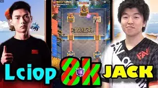 🔥JACK vs Lciop 👈8000 trophies Gameplays Ladder Pushing - Clash Royale