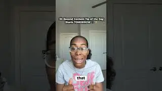 30-Second Content Tip of the Day Series (Starts Tomorrow!)