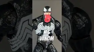 VENOM 🕷️ | TOP 10 BEST MARVEL LEGENDS SPIDER-MAN VILLAINS #actionfigures #marvellegends
