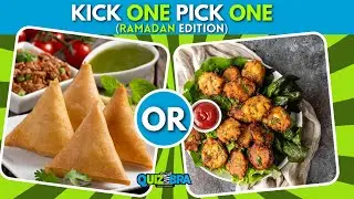 PICK ONE KICK ONE | RAMADAN EDITION | Would You Rather | Quiz Zebra