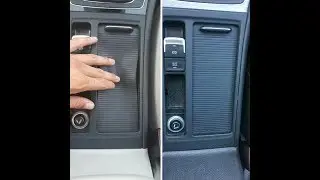 GOLF MK7 BARDAKLIK BÖLMESİ SÖKÜM VE TAMİRİ