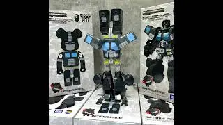 Bearbrick X Bape X Transformers