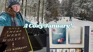 A Cozy January Reading Vlog ❄️ #books #winter