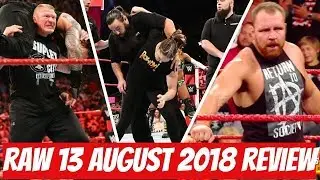 WWE RAW 13 AUGUST 2018 - MONDAY NIGHT RAW 08/13/18 REVIEW IN HINDI