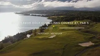 Bay Harbor Golf Club, Links Course #7 | Pure Michigan 18