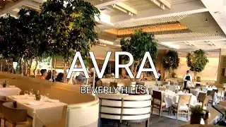 V25 🇺🇲AVRA Estiatorio | Beverly Hills