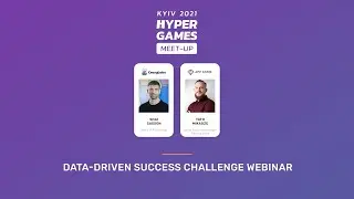 Data-Driven Success Challenge Webinar by Shai Sasson (CrazyLabs) and Tato Mikadze (AppAnnie)