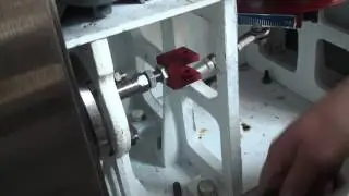 SJ 1000 Video of liquid packing machine dismantling pump