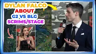 G2 Coach Dylan Falco About SCRIMS vs BLG 🤔