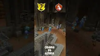 Open Kingdom: Cidaris VS Azeria #minecraft #minecraftshorts #okd #ddgserver #kingdom  #gaming