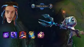Becoming a Mid Lane Main carry- Fizz Gameplay no commentary