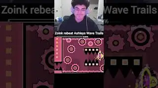 Zoink beat Ashley wave trials #shorts #gd #geometrydash
