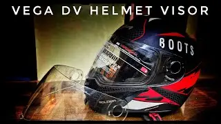 Vega Ryker DV Helmet Clear Visor Installation and Review | Finnistia