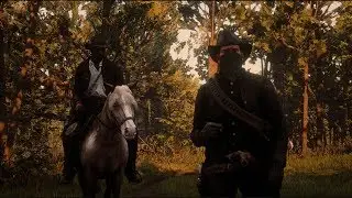 Red Dead Redemption 2 - Lenny & Arthur Do A Stagecoach Robbery (PS4 Pro)