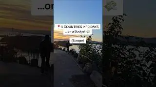 10-Day EUROPE Trip on a Budget! 🚅🤯 #europetravel #interraileurope #europeitinerary #budgettravel