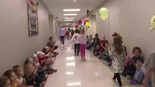 St. Charles elementary students get hands-on experience putting together a parade