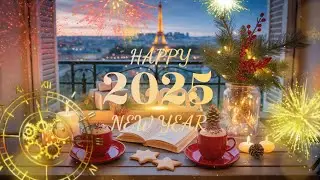 Happy New Year 2026 ✨ Sweet Coffee Jazz Music & Holiday Bossa Nova Instrumental for Stress Relief