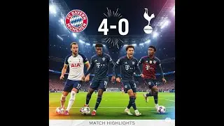 Bayern Munich 4-0 Tottenham | Pre-Season Highlights & Goals | Kane, Coman, Karl, Kusi-Asare Shine