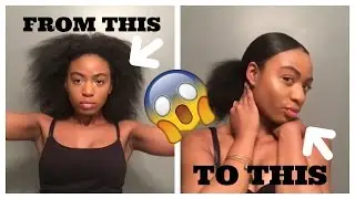 HOW TO: SLEEK LOW PONYTAIL | ARRIELLE CHRISTINA ♡