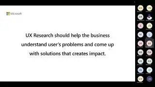 User Experience Research