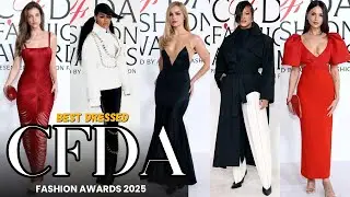 ТОП-12 ЛУЧШИХ НАРОДОВ НА CFDA FASHION AWARDS 2025!