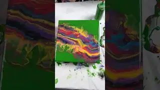Заливка краски лопатой&hellip; Вы обязательно должны это попробовать!!! #paintpouracademy #shovelpaintpo...