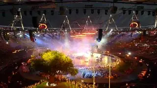London 2012 Opening Ceremony - Forging Olympic Rings