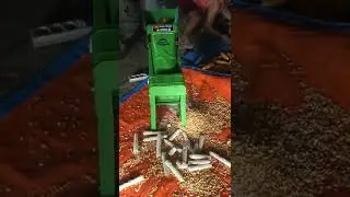 Mesin mini perontok jagung pengerak dinamo listrik