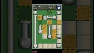 Pushing Machine (Genius) Level Puzzle 31 - Perfect Solution
