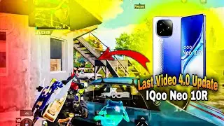 4.0 Update Panic Situation Clutches In IQoo New 10R| 4Finger+ Gyro Always On| Bgmi - Pubg Mobile