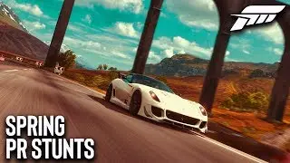 Forza Horizon 4 spring PR STUNTS (FH4)