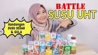 BATTLE SEMUA JENIS SUSU UHT RASA FULL CREAM, VANILA, COKELAT, STRAWBERRY, PISANG DARI BERBAGAI MERK
