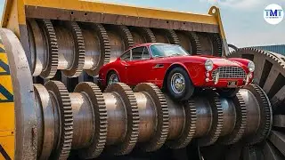 Most Insane Shredding Machines That Destroy Everything | Fastest Car Crushers in Action! #01