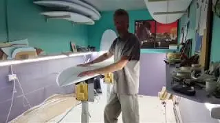 Shaping A Keel Surfboard