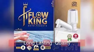 FlowKing Classic PTMT Taps and Mixer