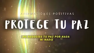 ELEVA TU ENERGÍA Y PROTEGE TU PAZ: Afirmaciones Mientras Duermes para Aliviar Ansiedad y Estrés🙏
