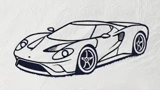 Drawing a car | filfel drawings