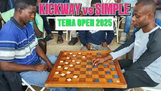 Kickway vs Ekow Simple. Tema Open 2025. Round One. Five Pieces 