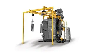 Y - HANGER SHOT BLASTING MACHINE