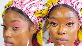 COLOURFUL WINGED CUT CREASE | ANKARA INSPIRED| Hannah London