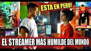 PERU THEGREFG VISIT&Oacute; AL STREAMER M&Aacute;S HUMILDE DEL MUNDO VIVE EN UN CERRO Y SUELO DE TIERRA EN PERU