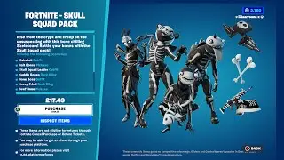 Fortnite - SKULL SQUAD PACK RETURNS!