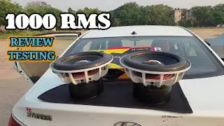 1000 RMS 12'inch Subwoofer Charles Car Audio review