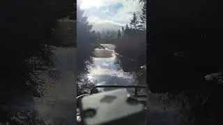 Off roading in halifax on 4wheeler 