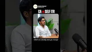 CA vs. Self-Filing ITR &ndash; Which one actually saves you money?| Intalks Podcast| Telugu Podcast #shots