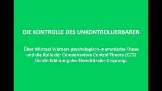 Von der Albdrude zur Elwedritsch - Die Kontrolle des Unkontrollierbaren