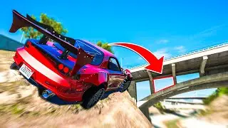 INSANE GTA 5 DRIFT STUNTS! (FiveM Stunts & Fails)